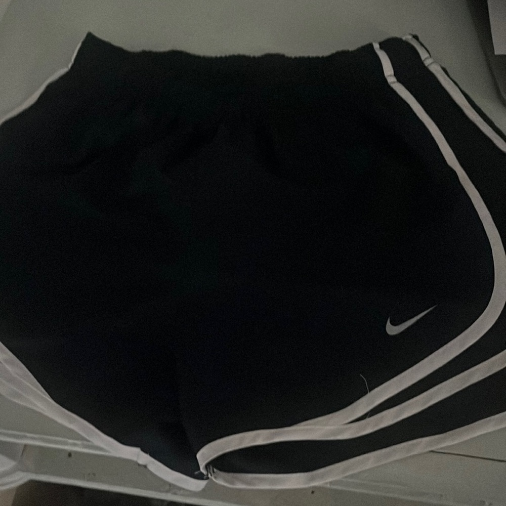 dark navy/ black shorts